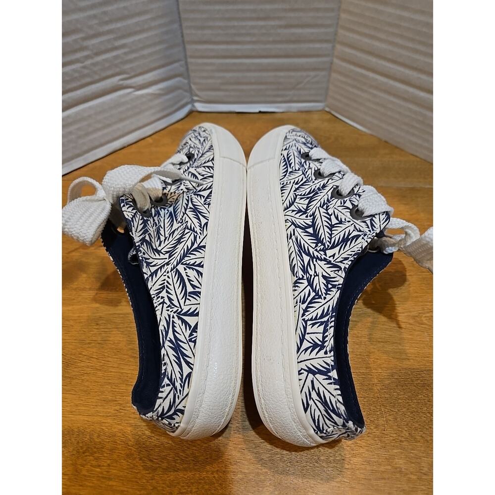 Rocket Dog Women's Size 7.5 Slip On Palm Tree Floral Beach Preppy Spring Summer - Picture 10 of 12